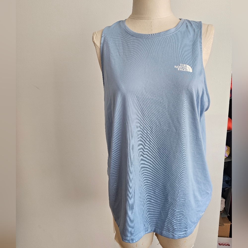 The North Face Women's Light Blue Muscle Tee
